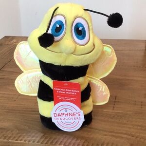 Daphne's Bumble Bee golf club headcover. NWT